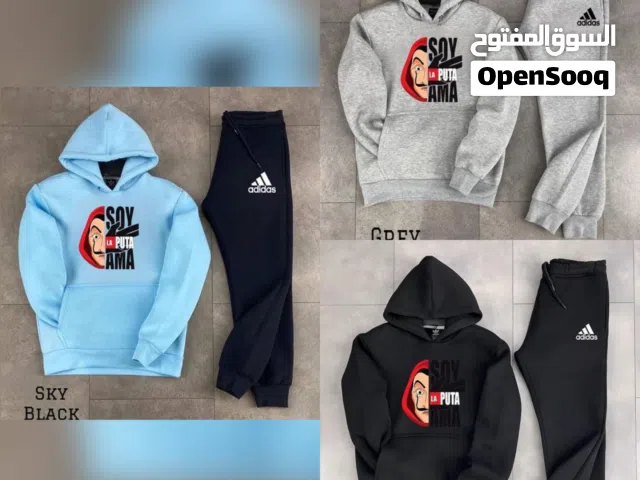 طقوم رياضية شتوية خامة قطن مبطن  نسائية و رجالية  يعني اشتري وأنت مطمئن