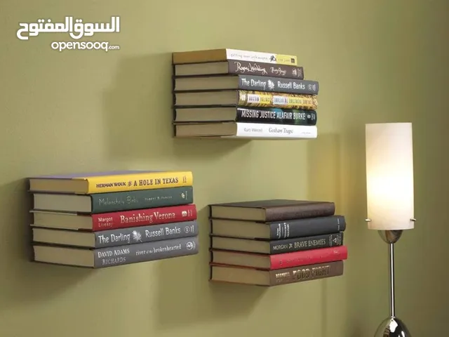 3 invisible book shelves