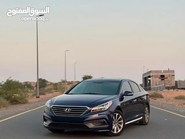 للبيع هيونداي سوناتا سبورت 2016 بحاله ممتازة من الخارج والداخل ممشي 140,000 ميل وارد امريكا