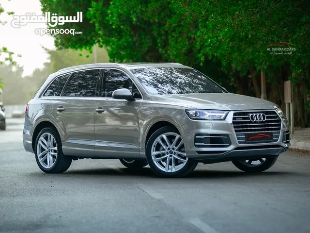 Audi Q7 2016 Beige Excellent Condition 40TFSi Turbocharged Superb Comfort & Style