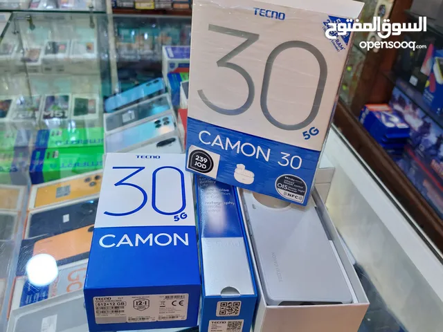 جهاز جديد بالكرتونة Kamon 30 5G رام 24 جيجا 512 مكفول سنة متوفر توصيل