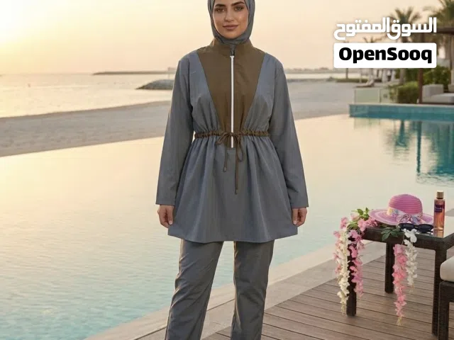 بوركيني شرعي ووتربروف ضد المي 100% كواليتي عالي صناعة اوروبية
