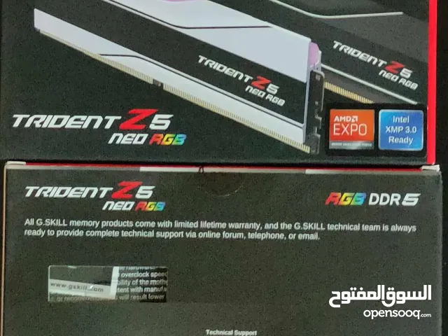G.SKILL Trident Z5 Neo RGB DDR5 (2 X 16GB) 6000Mhz CL36 AMD EXPO Intel XMP