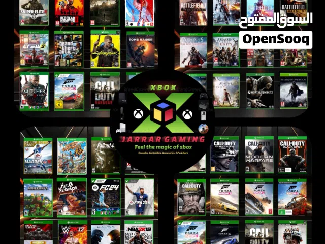 Xbox Game CD’s for series x/s & one x/s أقراص ألعاب إكس بوكس سيريس & ون