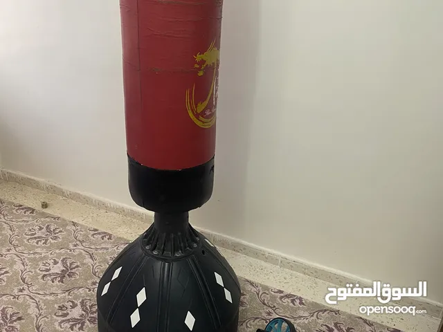 ستاند ملاكمة 180 سم + قفازات + عجل شد عضلات المعده والبطن