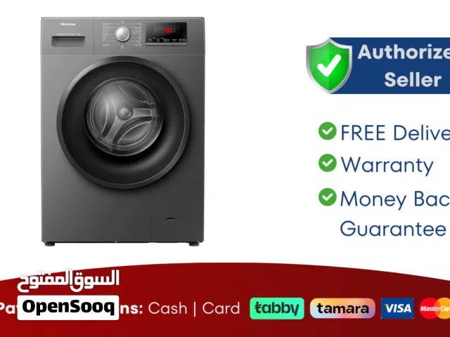HISENSE 9KG FULLY AUTOMATIC WASHING MACHINE