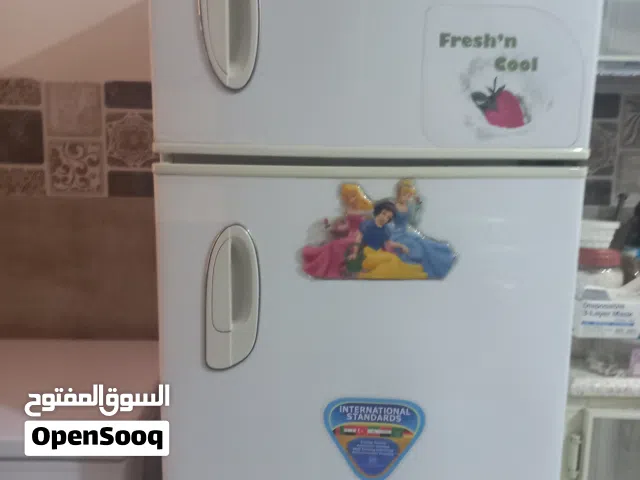 ثلاجة مستعمله نظيفه شغاله