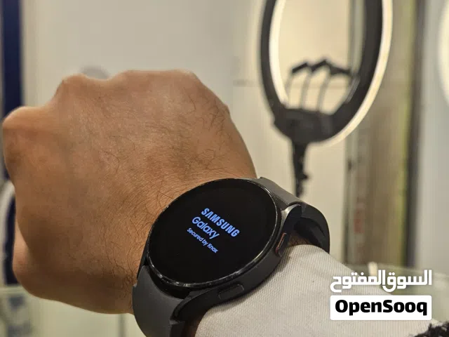 samsung Galaxy Watch 4 44mm ساعة سامسونج واتش 4 حجم 44 مستخدم نظيف