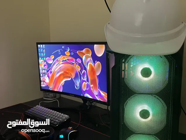 Pc قوي جدا مواصفات عاليه مع شاشة منحنيه سامسونك اقرأ الوصف