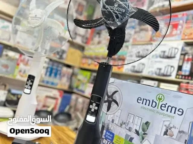 مروحة شحن ماركة امبليوم #الالمانية حجم 18 انج العمودية بطارية عملاقة بحجم 12 فولت مزوده بريمونت تحكم