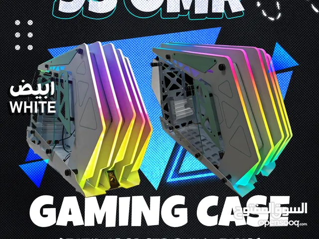 White Gaming Case Unique Design - كيس جيمينج باللون الابيض !