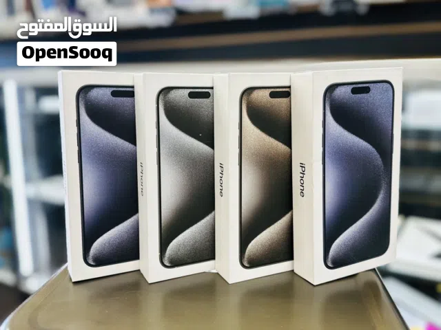 iphone 15 pro max 256GB ايفون 15 برو ماكس جديد كفالة لمدة 12 شهر