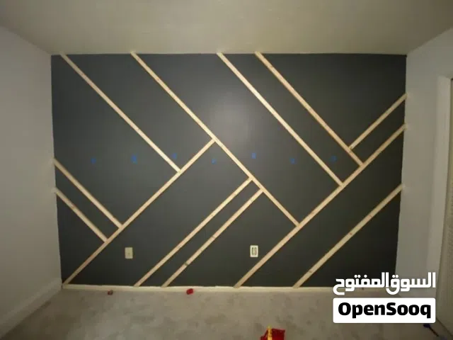 عمل جميع انواع الديكورات . صبغ . وتغليف جدران وارضيات . سقوف ثانوية بانسب الاسعار