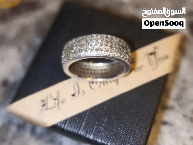 خاتم فضة ايطالي