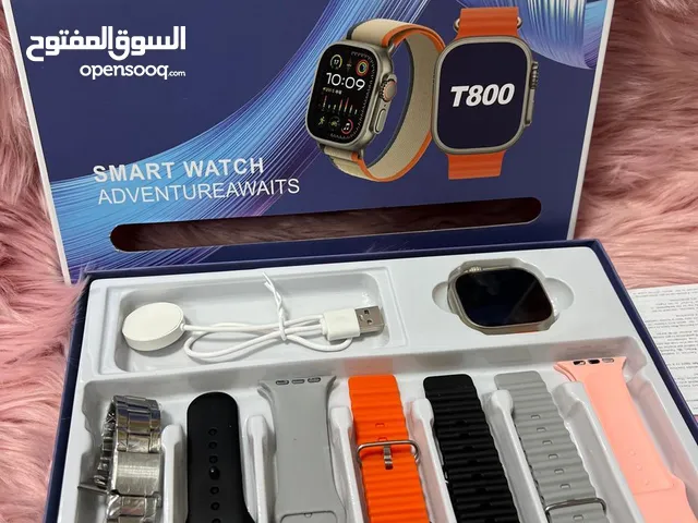 الساعه الذكيه فيها 7 سيور تشتغل بالتعبيه و تشبك بلوتوث وفيها العاب