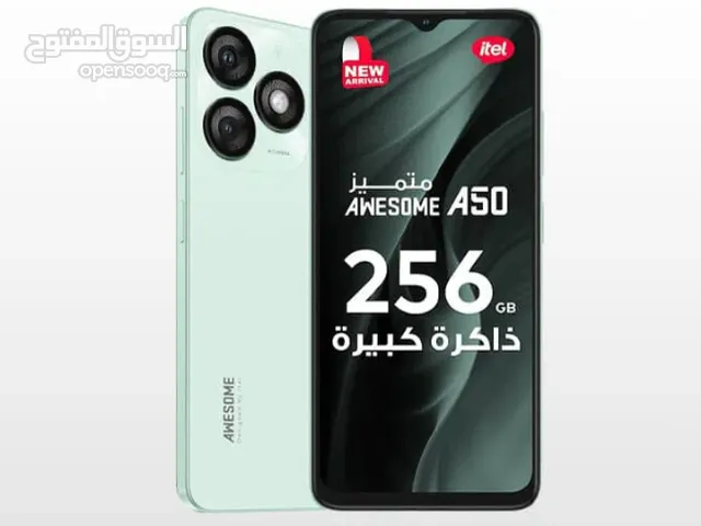 Itel A50 256 gb 12 gb ram (Gold or Lime green)