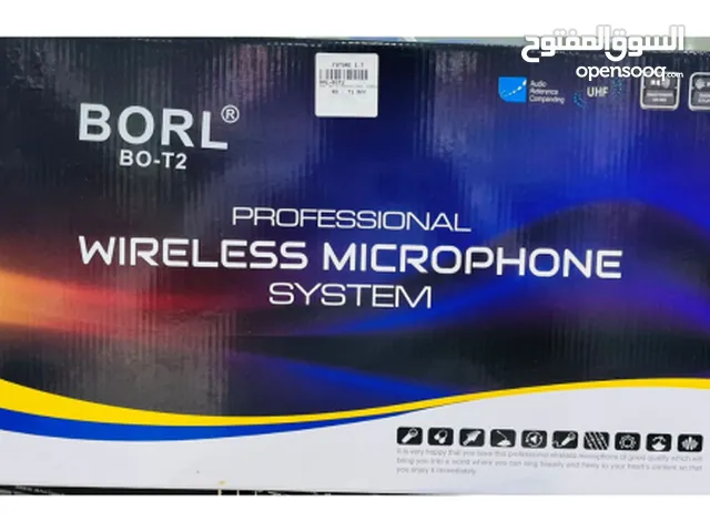 Borl B0-T2 Professional Wireless Microphone System نظام ميكروفون لاسلكي احترافي من Borl B0-T2