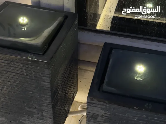 نافورات جديده مش مستخدمه إلا مرتين  ونظاف