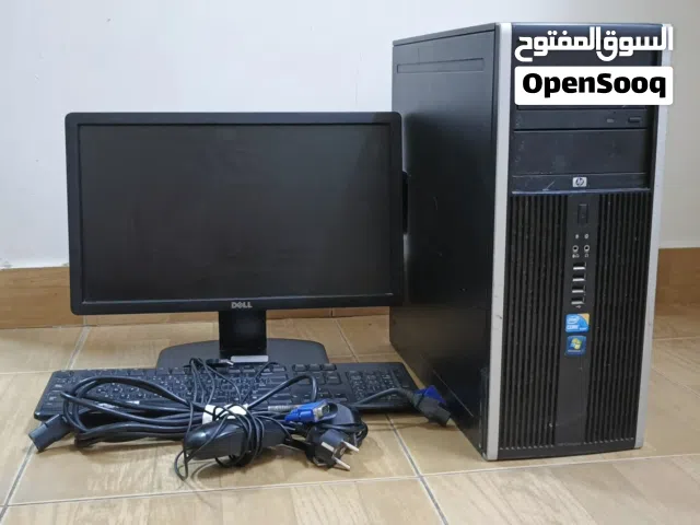 HP desktop core i3 computer set