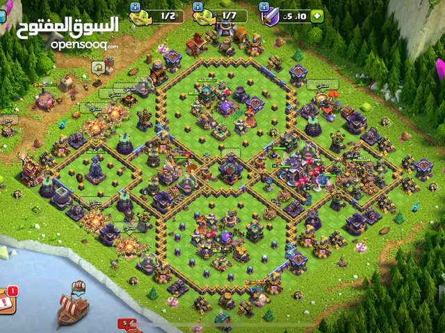 حساب كلاش اوف كلانس تاون 15
