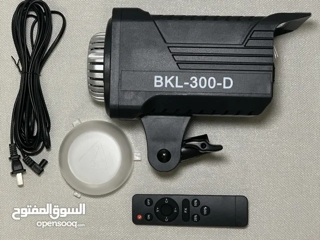 إضاءة فيديو BKL-300 D بقدرة 300 وات، مع إستاند