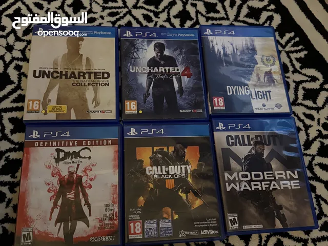 PS4 and PS3 games for sale