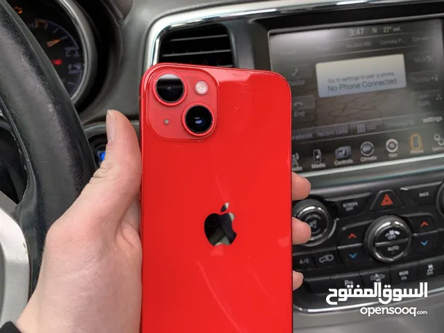 ايفون 13 عادي امريكي 128 جيجا باللون المميز ، بجي عليه شريحة فعلية وبسعر الحرق لا مفتوح ولا مصلح
