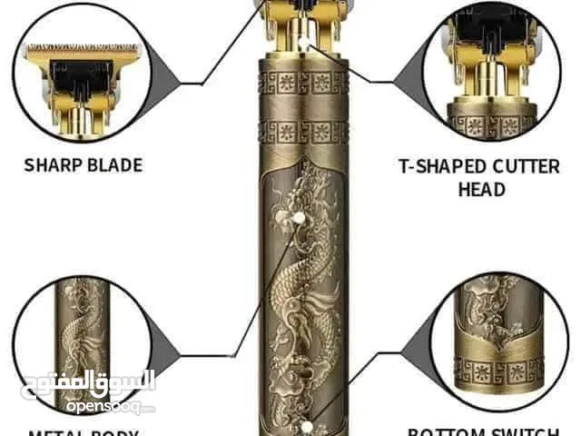 "ماكينة حلاقة بتصميم التنين الذهبي – دقة فاخرة، أداء لا يُضاهى، وأناقة تلفت الأنظار"