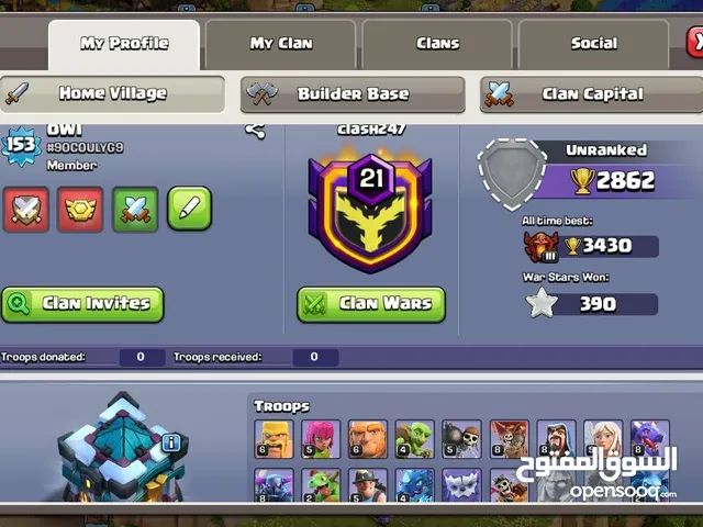 2016 town hall lv 13 clash of clans account for 500 aed check description