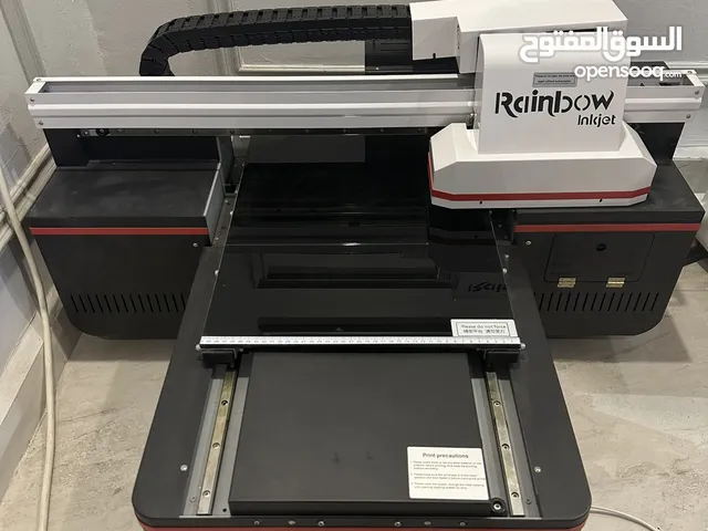 طابعة uv جديدة غير مستعمله للبيع لعدم الحاجه ممتازه جدا A2+ RB-4060 Plus (Double DX8 print heads)