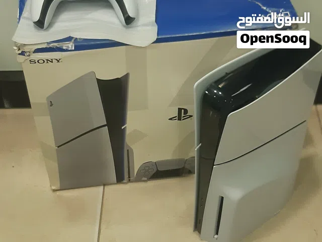 بلايستيشن 5 سلم نسخة اوربي أصلية استعمل انطيف دكرة 1t عيب لا معها وصلات وايد أصلية للبيع باضمان وتجر