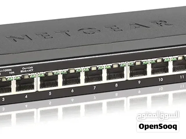 NETGEAR GS316 16-Port Gigabit Ethernet Network Switch  I