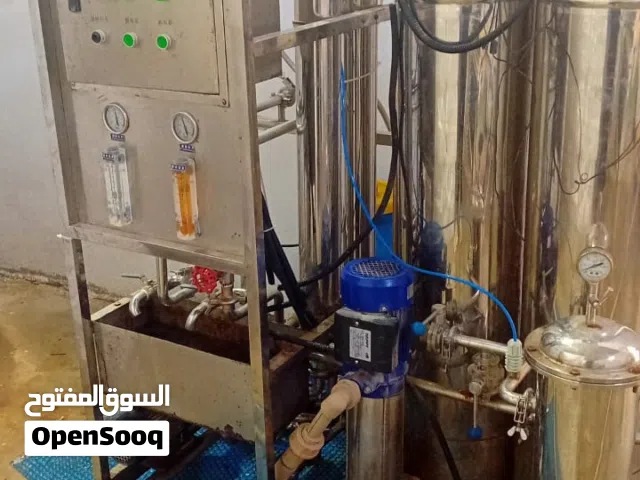 منظومات تحليه الإنتاجية 16لاف معاها زوز خزازين 10لاف لتر وجهاز لازون وزوز مضخات سلستين