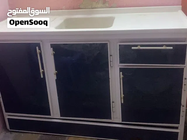 كاونتر سنك ومرمرة جديدات جدا متر ونص