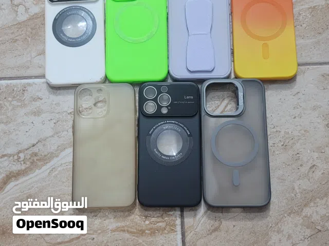 كفرات iPhone 13 Pro عددهم 7 كفرات بحالة جيدا جدا