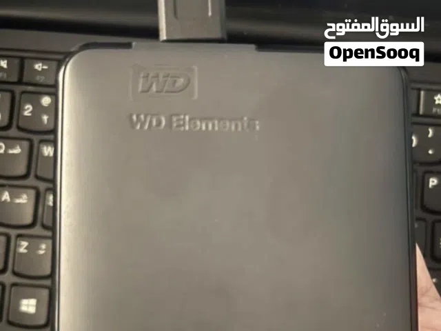 هاردسيك (WD) 2TB جديد كليا بجوده عاليه والهيلث كامل للبيع بسعر حرق