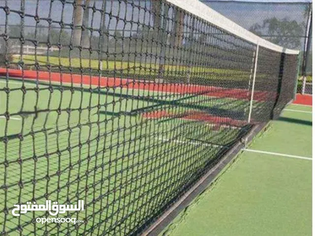 شبكة ملعب تنس احترافية قابلة للاستبدال من البوليستر الملتوي