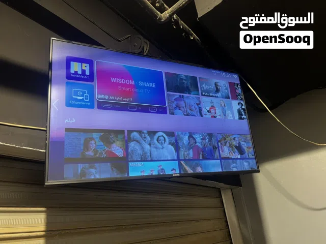 شاشة تلفزيون للبيع نظيفة سمارت ماركة شونك