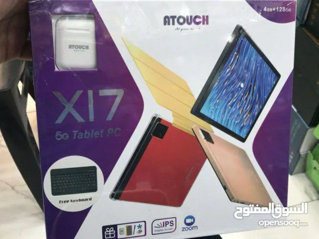 تاب Atouch X17  يدعم شبكة 5g شاشة 10 انش رام 4gb اكرة 128GB معالج ثماني ميرتان ام
