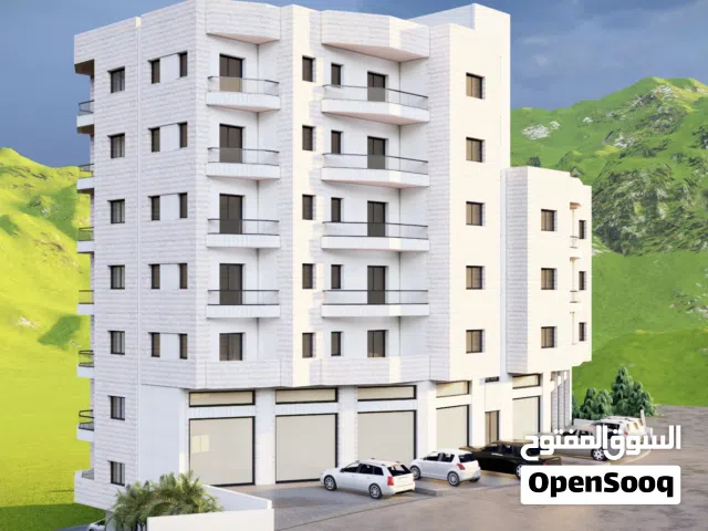 شقق ومخازن للبيع قيد الانشاء