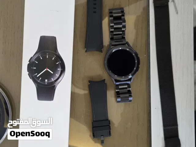 ساعة سامسونج (galaxy watch 4 classic 46mm) مستعملة بحالة ممتازة - مناسبة للاستخدام اليومي