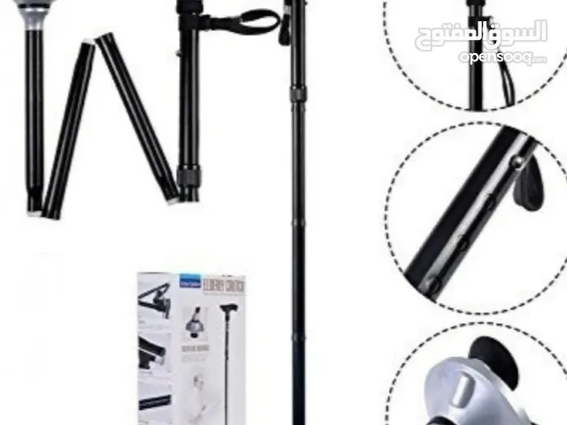 عصا كبار السن مع إضاءة ليلية قوية للناس البتصلي الصبح حاضر العصا المتكاملة مع الاضاءة اطلبها الآن