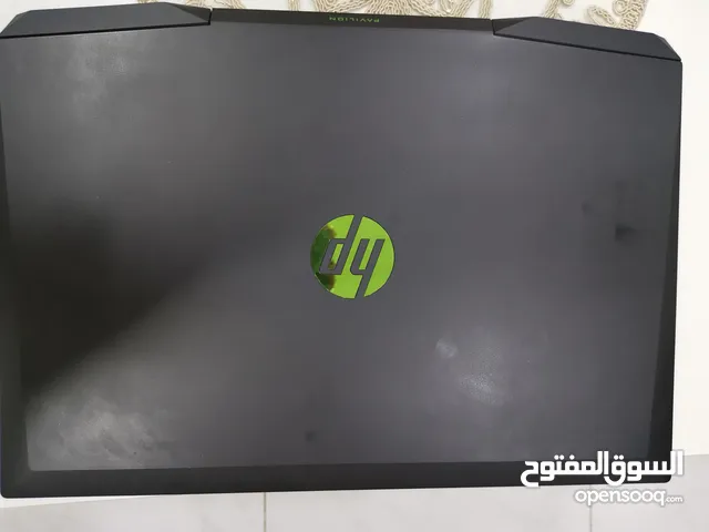 لابتوب للبيع HP Pavilion Gaming Core I5 9th generation GTX 1650 4GB