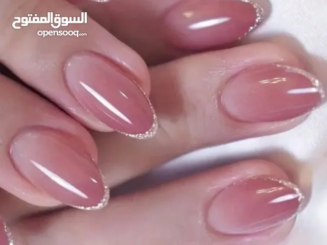 اضافر 24قطعة +اللصقه +المبرد