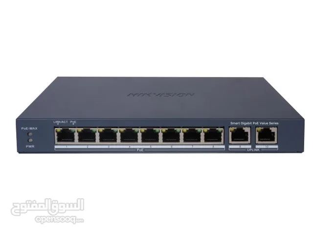 سويتشات جيجابت ذكية من Hikvision Switch Gigabit Poe- أداء موثوق لشبكات المراقبة والأنظمة الأمنية