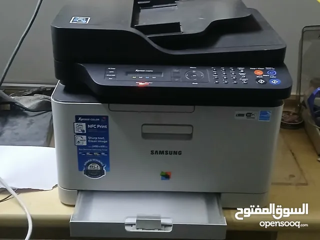 طابعة سامسونج تعمل الة تصوير وطابعه وفاكس وسكنر