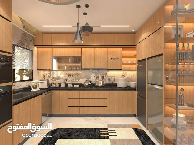 شركة أيهم نايف لتصميم وتنفيذ مطابخ والابواب شبابيك المنيوم وواجهات محلات وغرف الملابس الخشبية