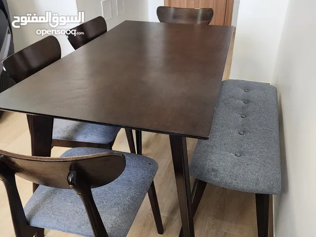 6-SEATER WOODEN DINING TABLE  MALAYSIA MADE