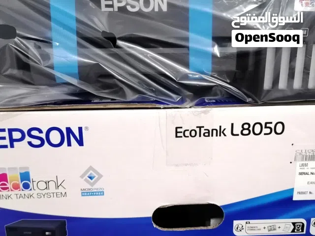 طابعة ابسون جديدة 6 ألوان فخمةًEpson l8050EcoTank