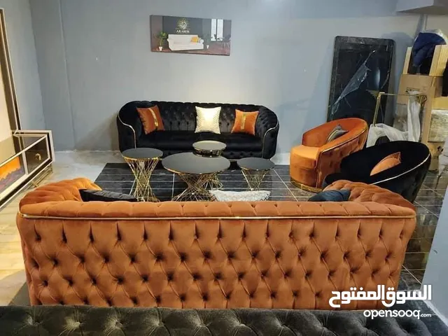 عرض طقم جلوس تركي لعشاق الاناقة جديدة 7 قطع مخفضة تصميم مميز وجودة ممتازة